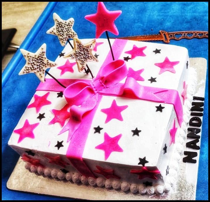 Gift Box Cake